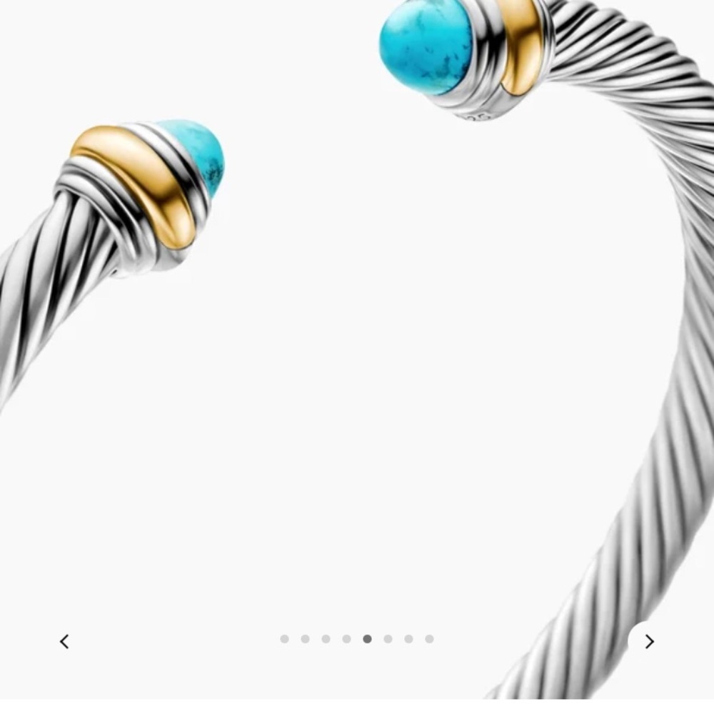 NIB Authentic David Yurman Classic Cable Bracelet 5mm - Picture 12 of 17